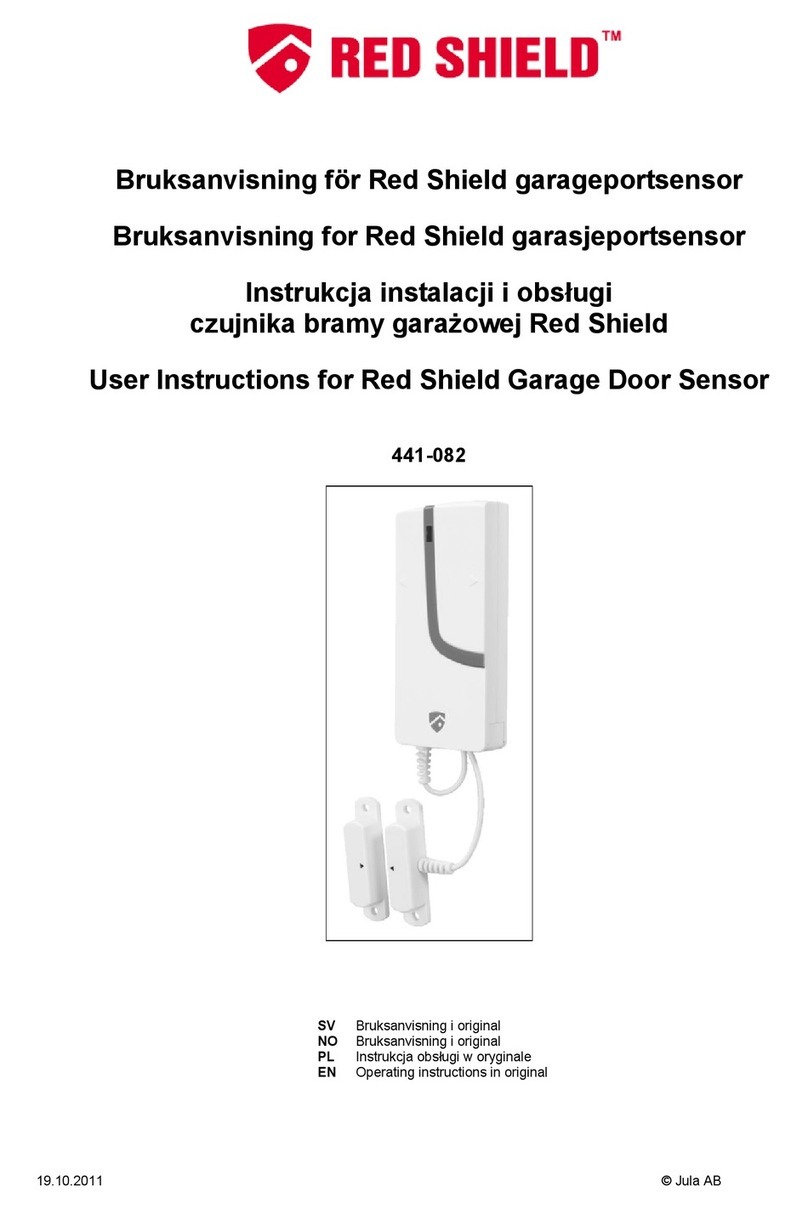 RED SHIELD 441-082 User instructions