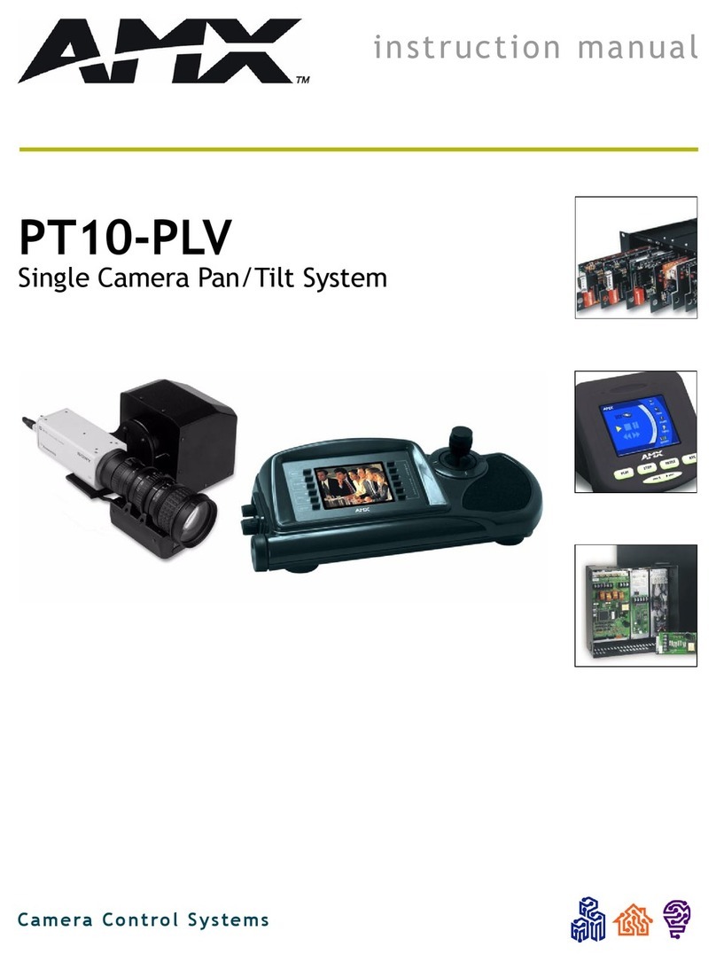 AMX PT10-PLV instruction manual