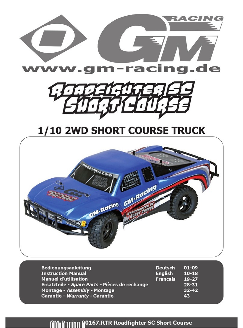 GM-Racing Roadfighter SC instruction manual
