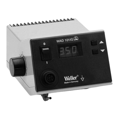 Weller WAD 101 operating instructions