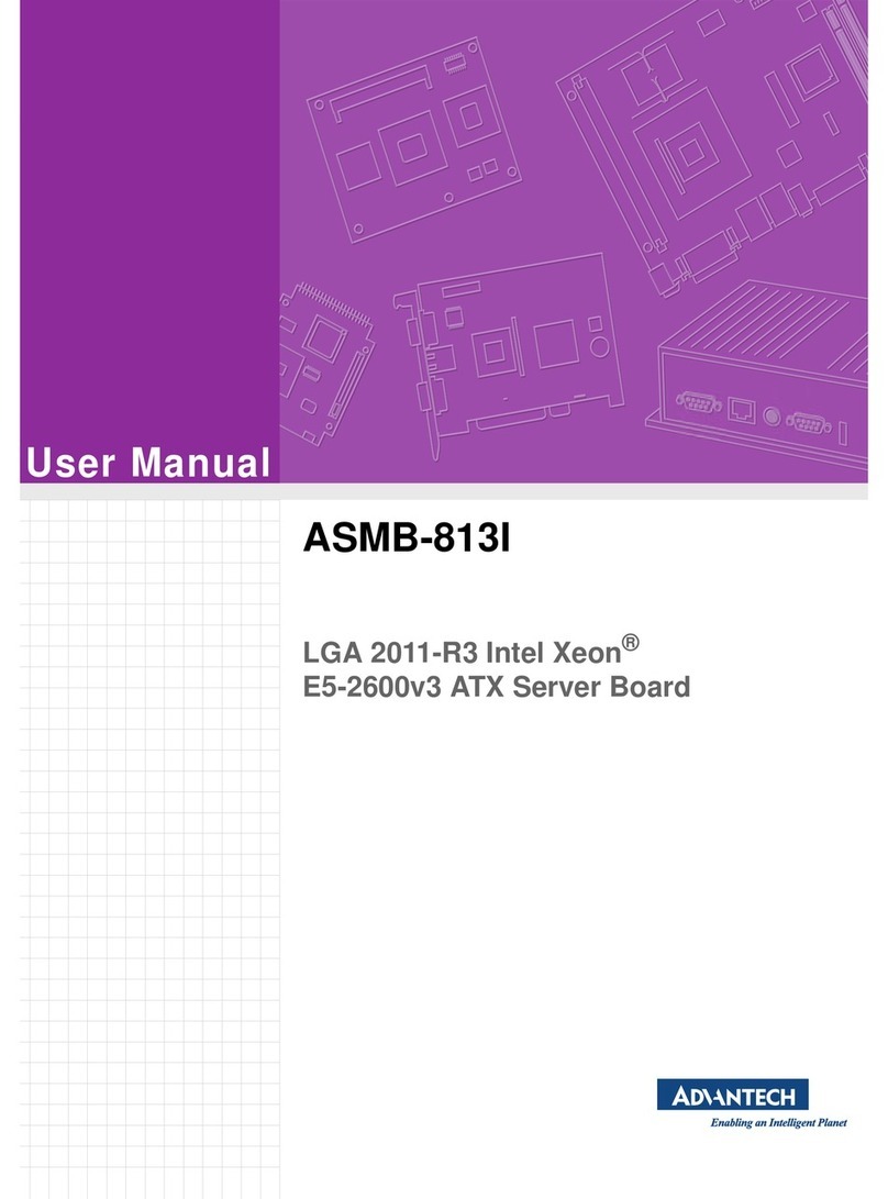 Advantech ASMB-813I Series User manual