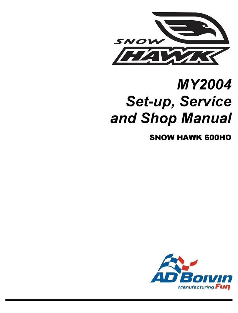 Snow Hawk 600HO Service manual