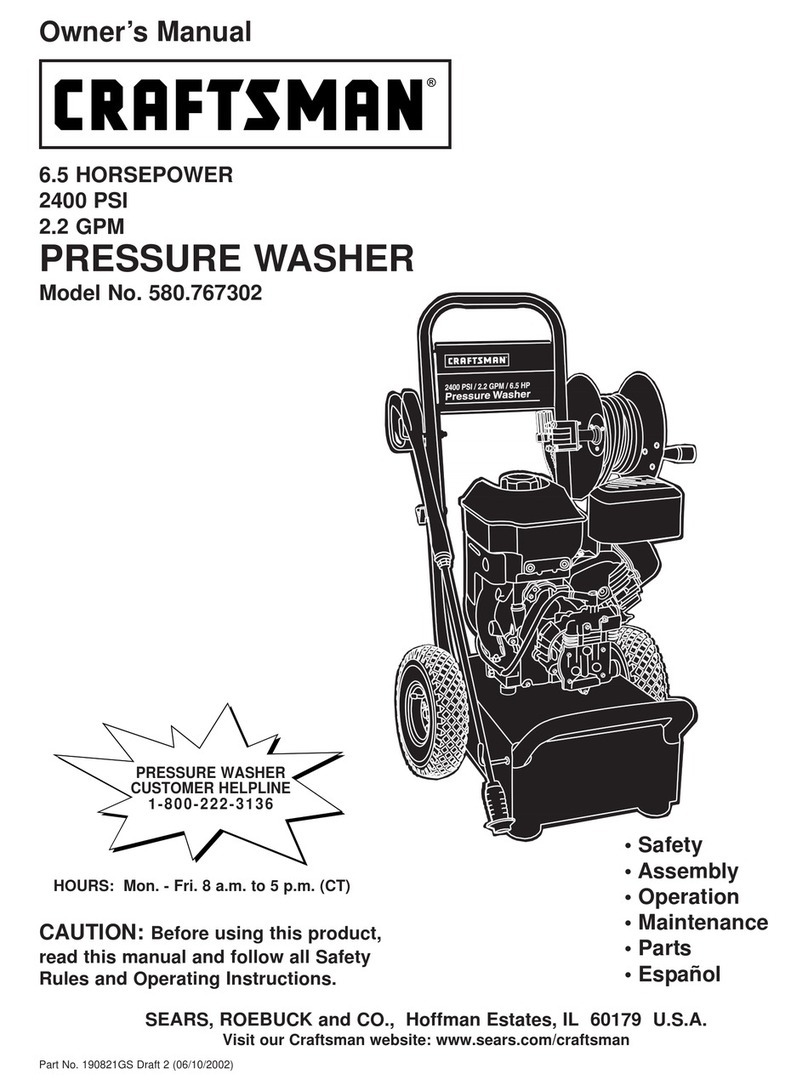 Craftsman 580.767302 owner's manual