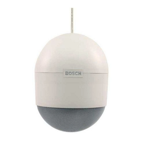Bosch LS1-UC20E-1 Installation and operation manual Bosch LS1-UC20E-1 Installation and operation manual