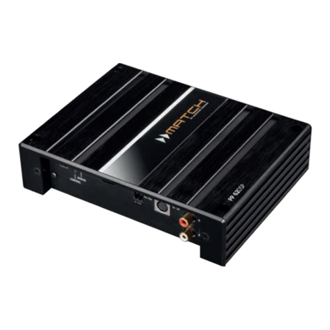 Match PP 62DSP user manual