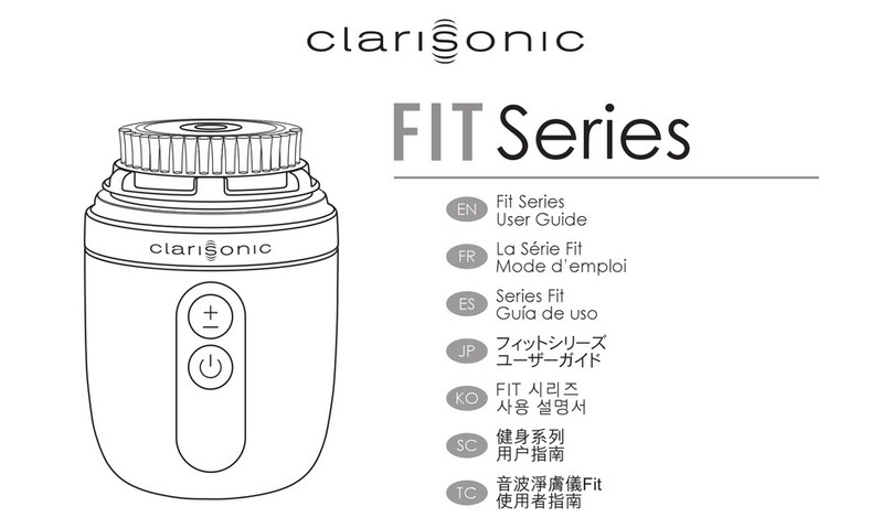 Clarisonic Fit Series Alpha Fit user guide