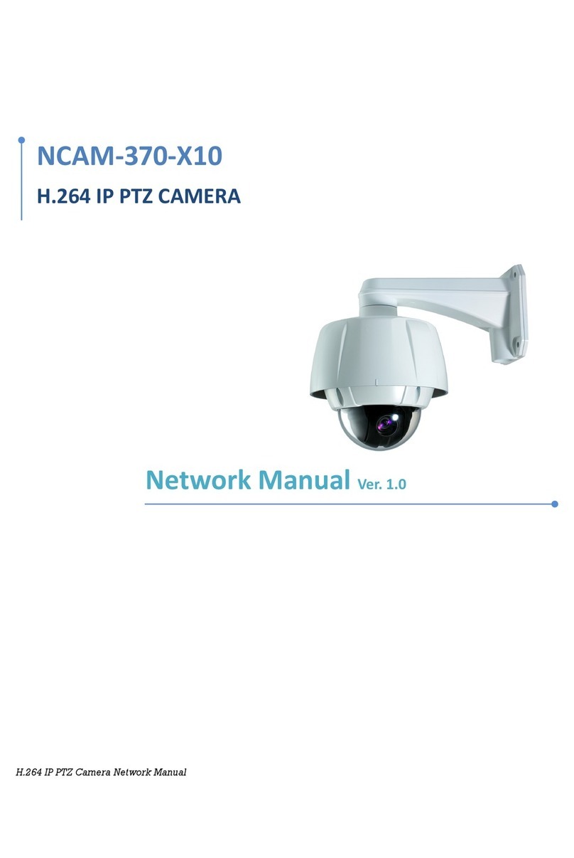 Nadatel NCAM-370-X10 Network manual