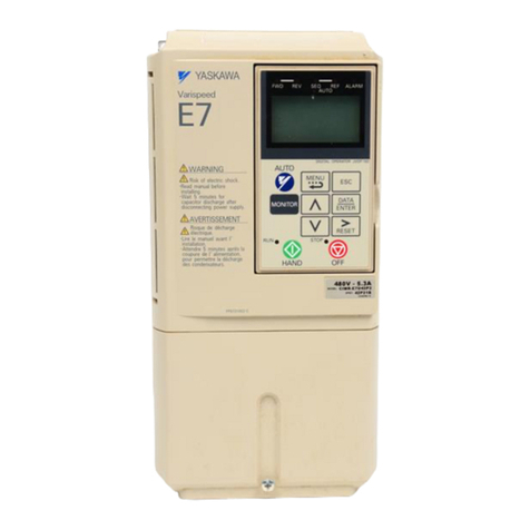 YASKAWA E7U Programming manual
