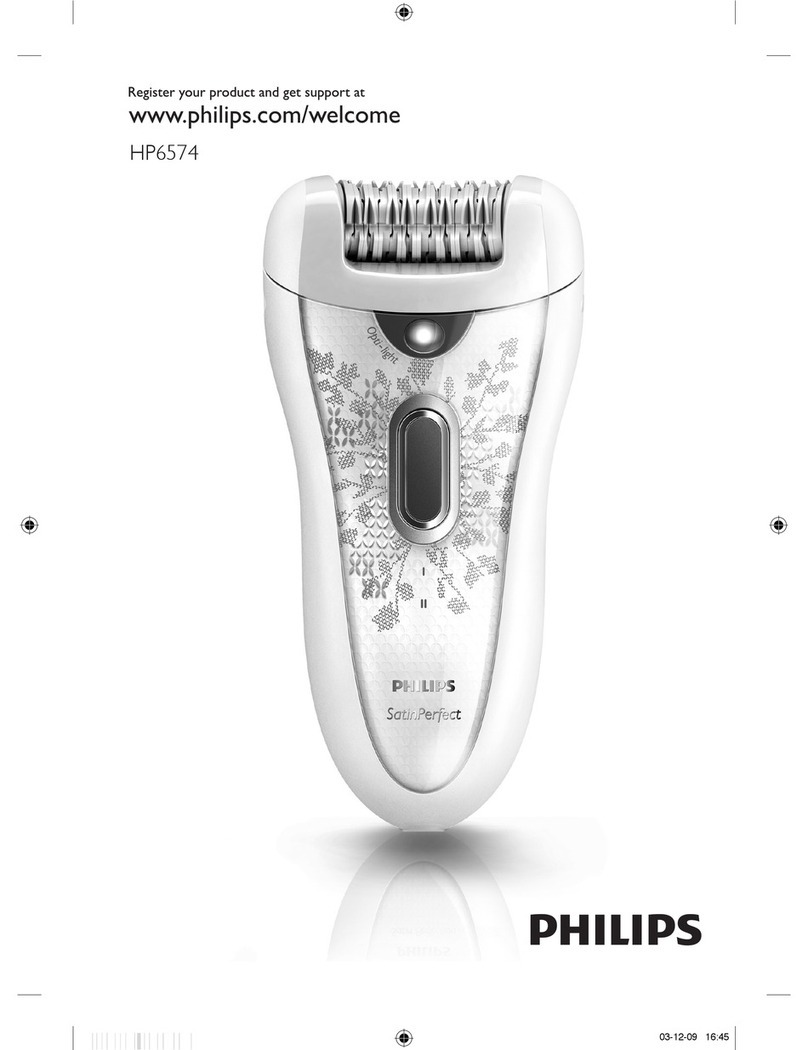 Philips HP6574 User manual