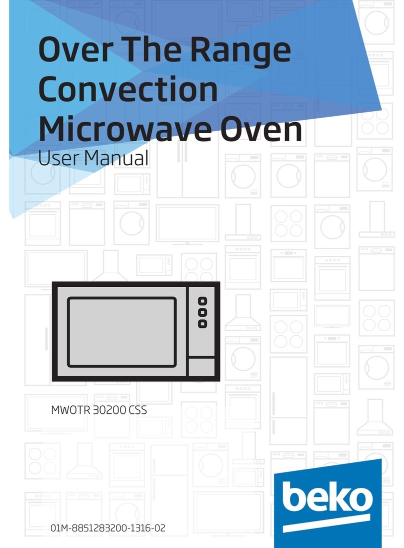 Beko MWOTR 30200 CSS User manual