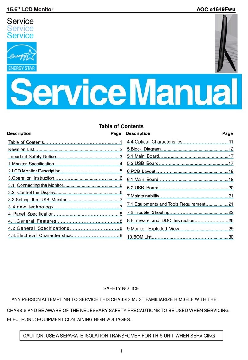 AOC e1649Fwu User manual