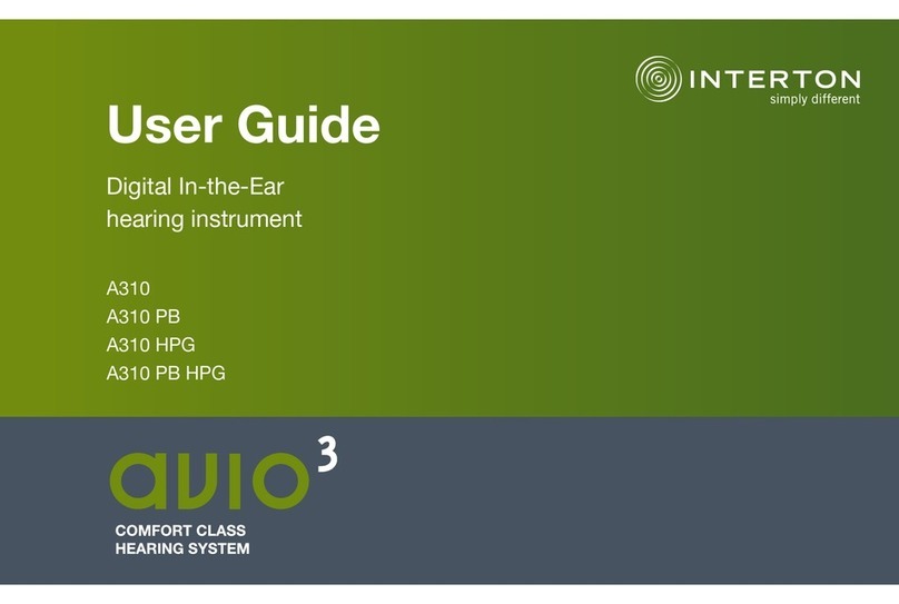 Interton Avio 3 A310 user guide