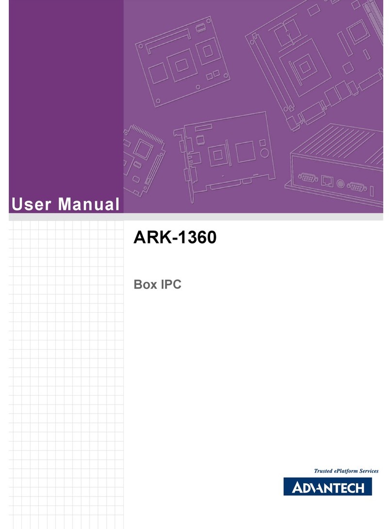 Advantech ARK-1360 user manual