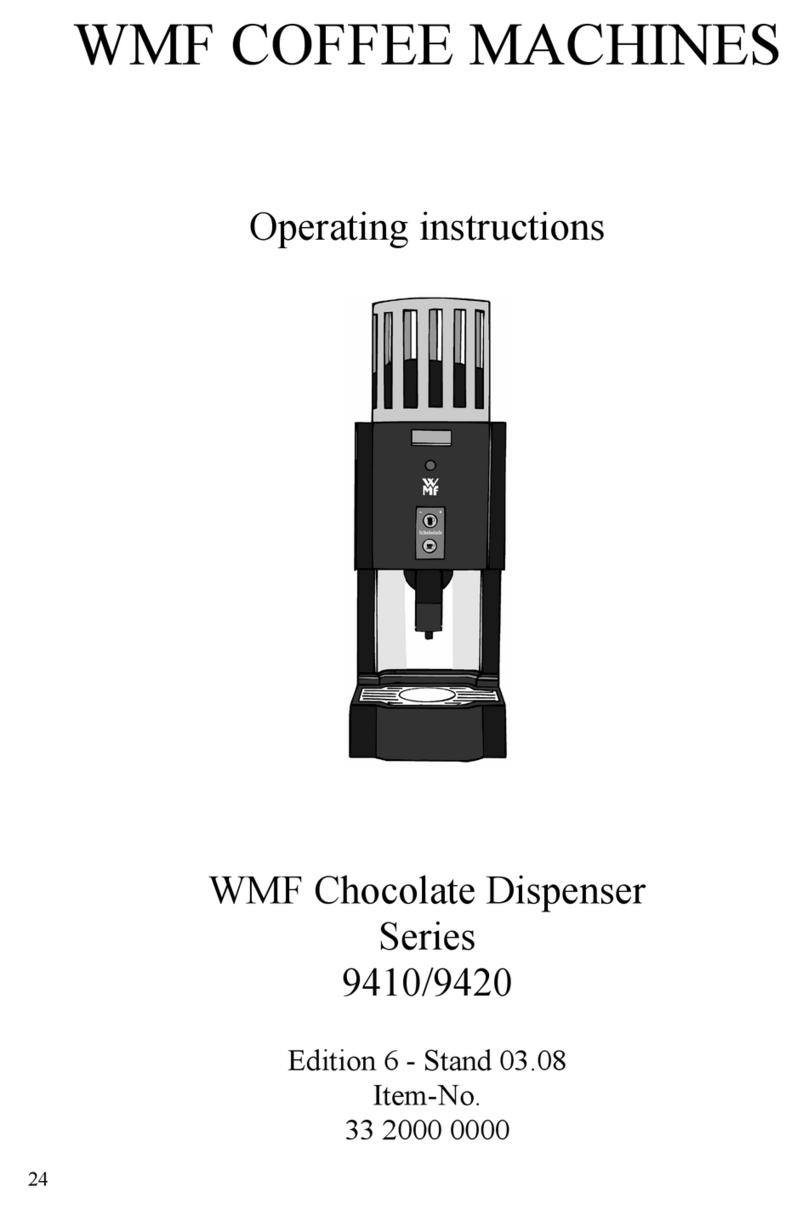 WMF 9420 series operating instructions