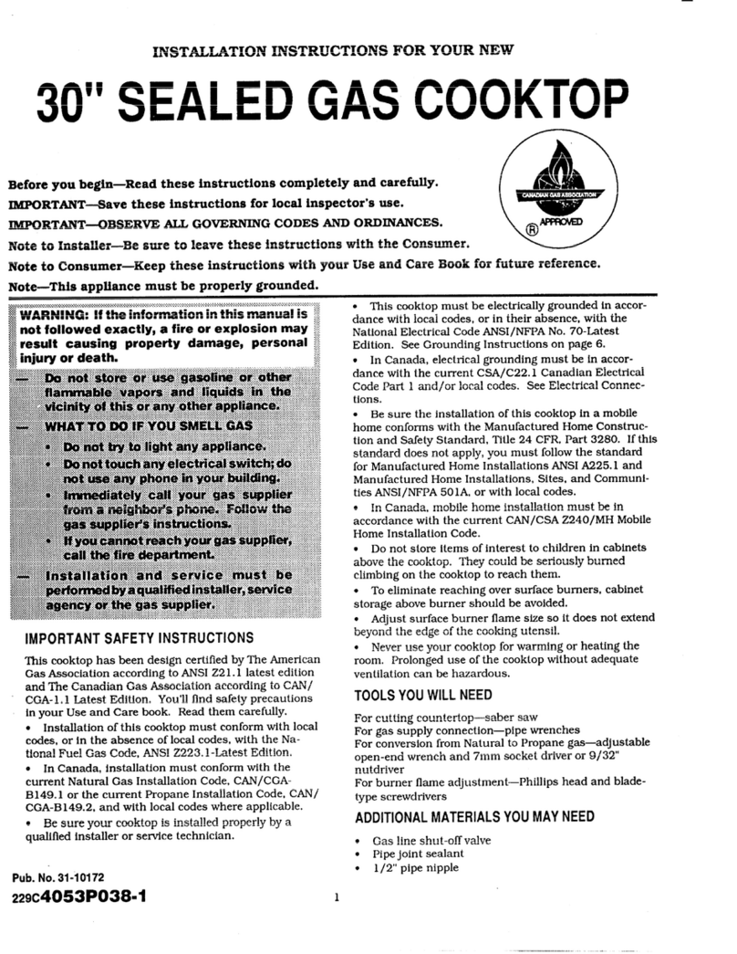 GE jgp336wev2ww User manual