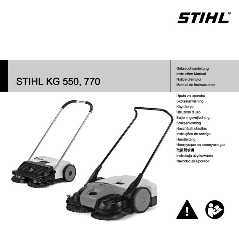 Stihl KG 770 User manual