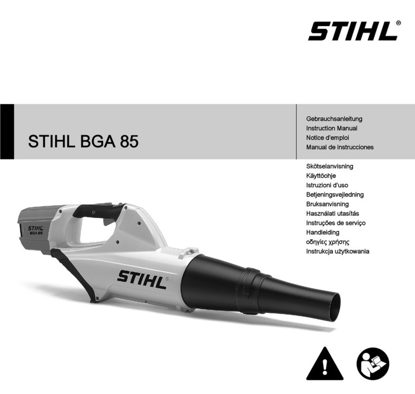 Stihl BGA 85 instruction manual Stihl BGA 85 instruction manual
