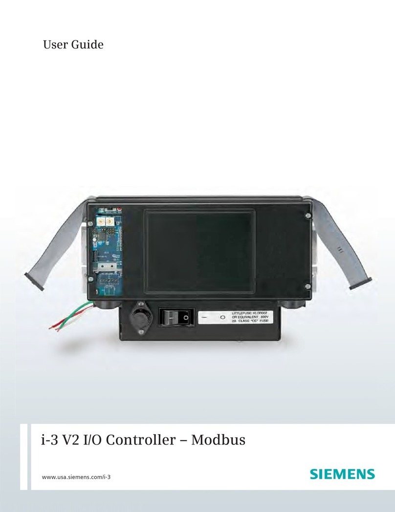 Siemens i-3 User manual