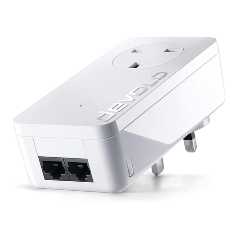 Devolo dlan 550 duo+ installation manual