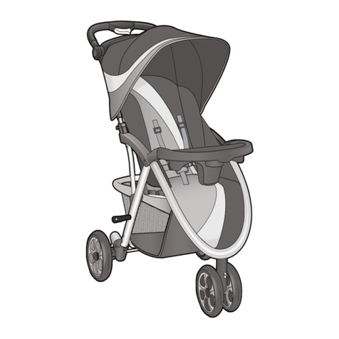Safety 1st Saunter 3-Wheel Travel System user guide