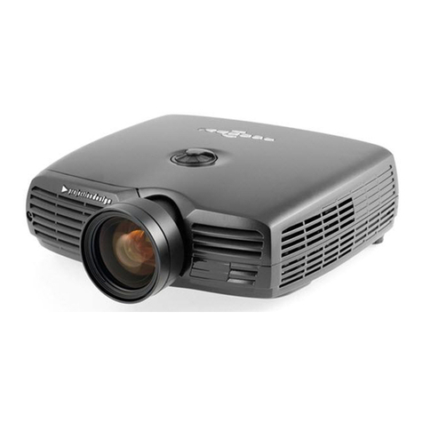 Projectiondesign F22 User manual