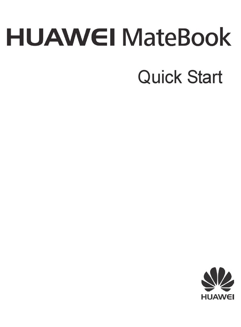 Huawei MATEBOOK quick start
