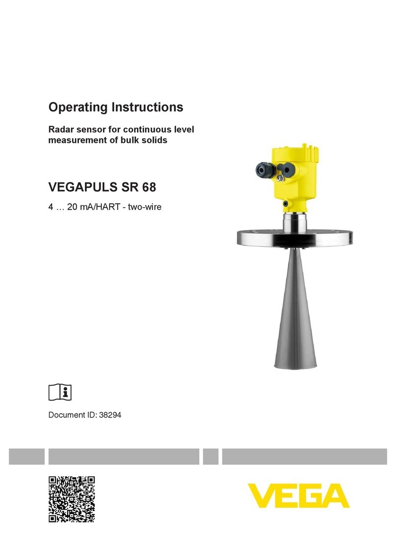 Vega vegaplus sr 68 operating instructions