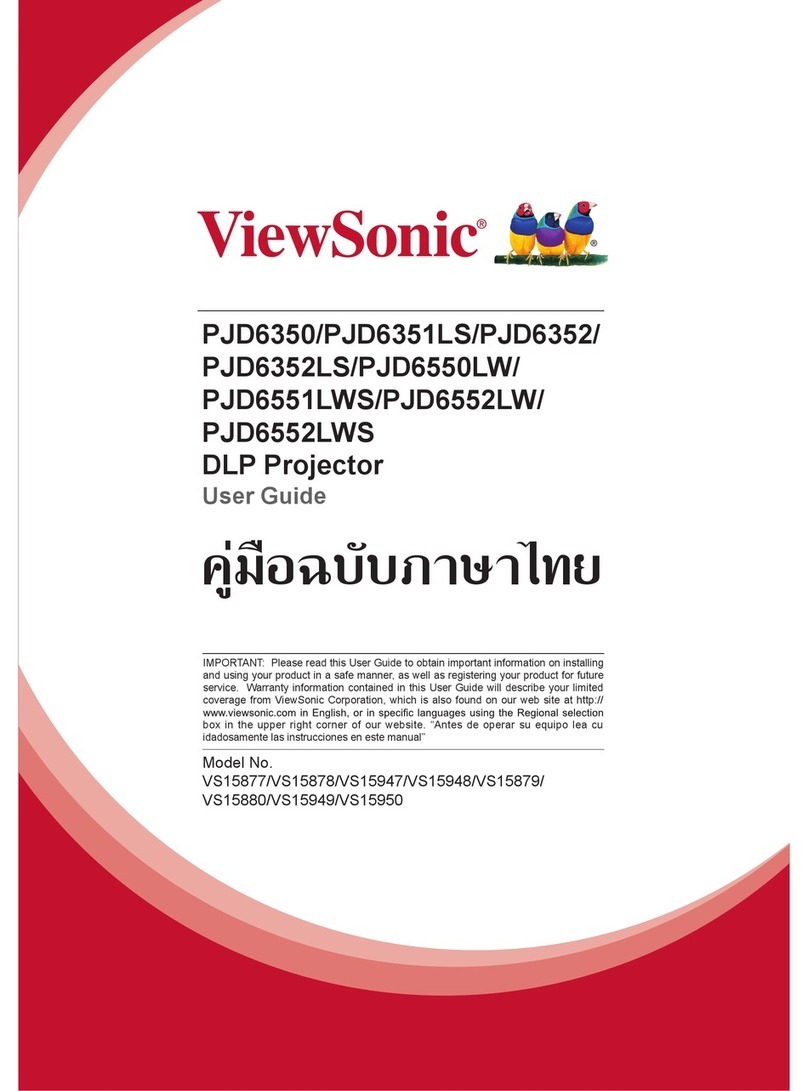 ViewSonic PJD6552LWS user guide