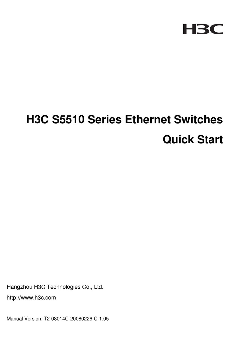 H3C S5510 Series User manual