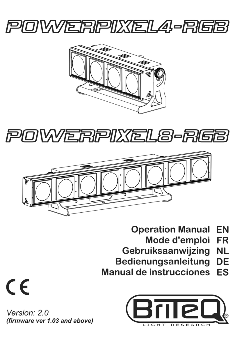 Briteq Powerpixel8 User manual