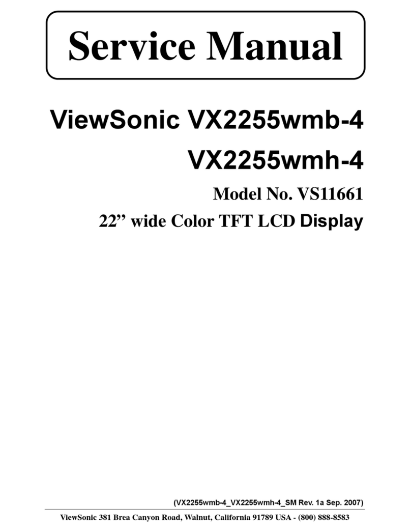 ViewSonic VS11661 Service manual