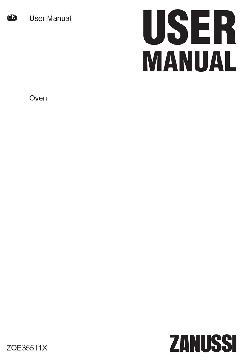 Zanussi ZOE35511X user manual