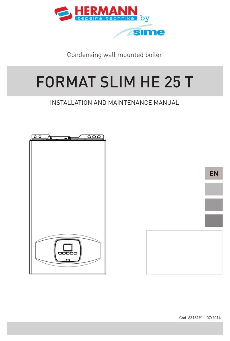 Hermann Format Slim HE 25 T Installation and maintenance manual Hermann Format Slim HE 25 T Installation and maintenance manual
