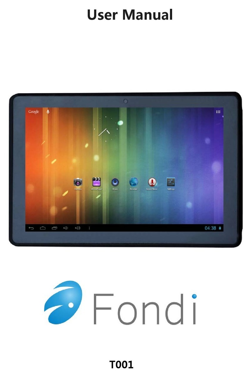 FONDI T0001 user manual