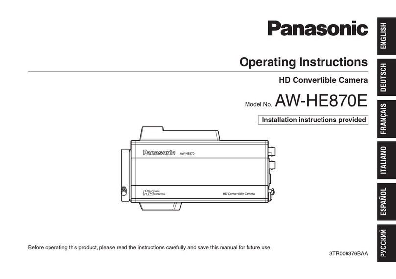 Panasonic AW-HE870E User manual