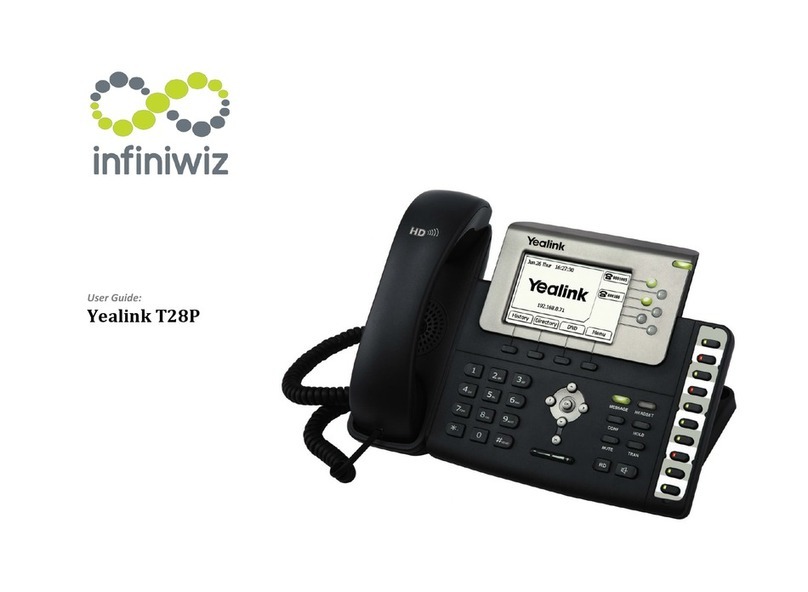 Yealink Yealink SIP-T28P User manual