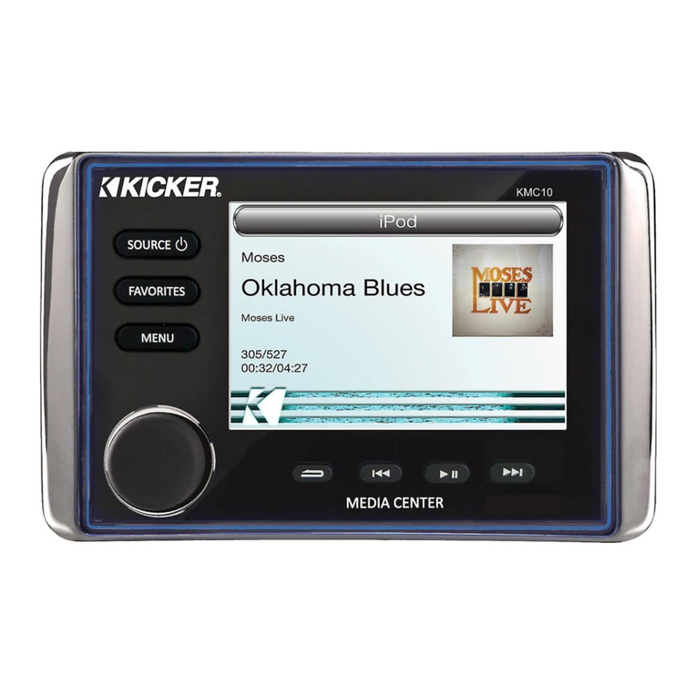 Kicker kmc10 User manual