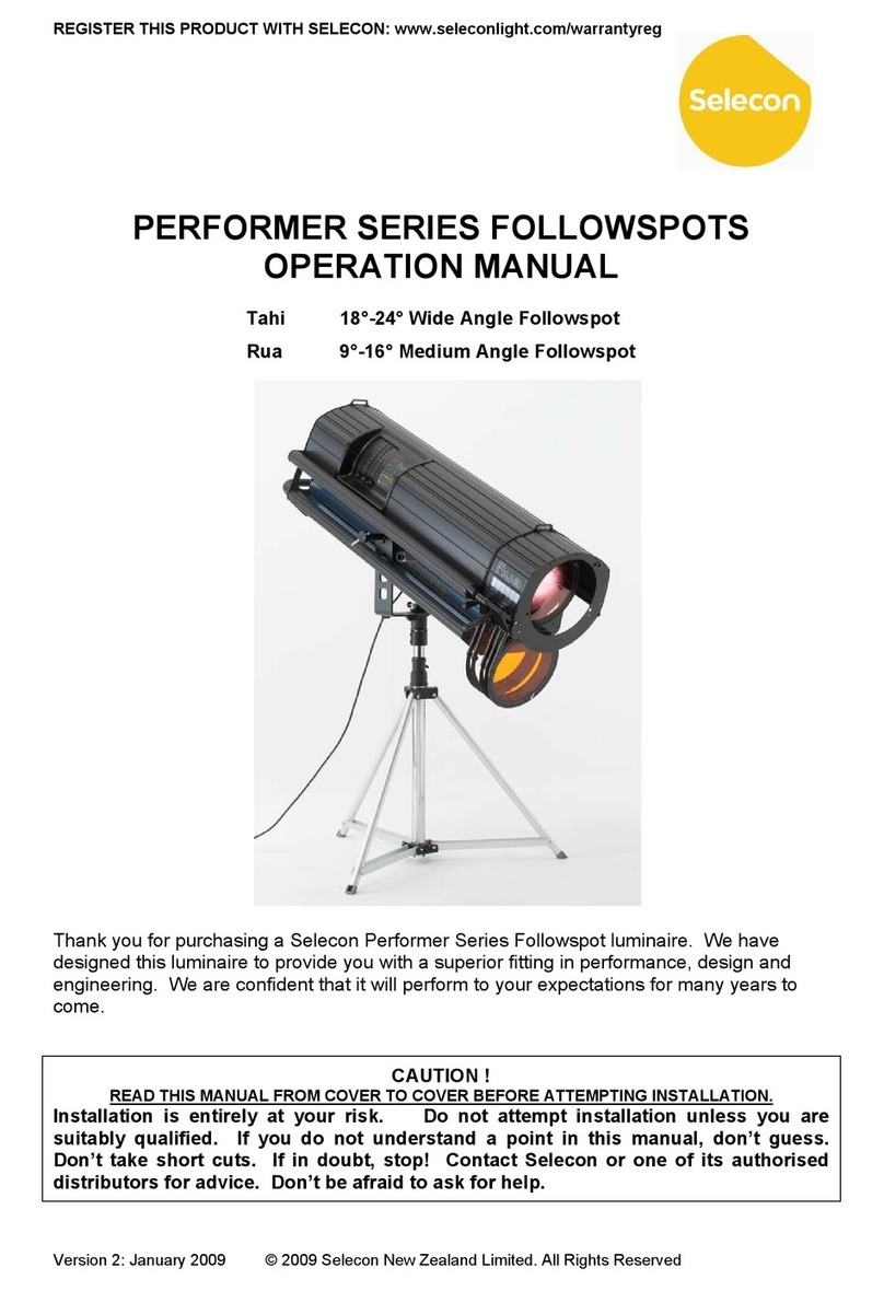 Selecon tahi Operation manual