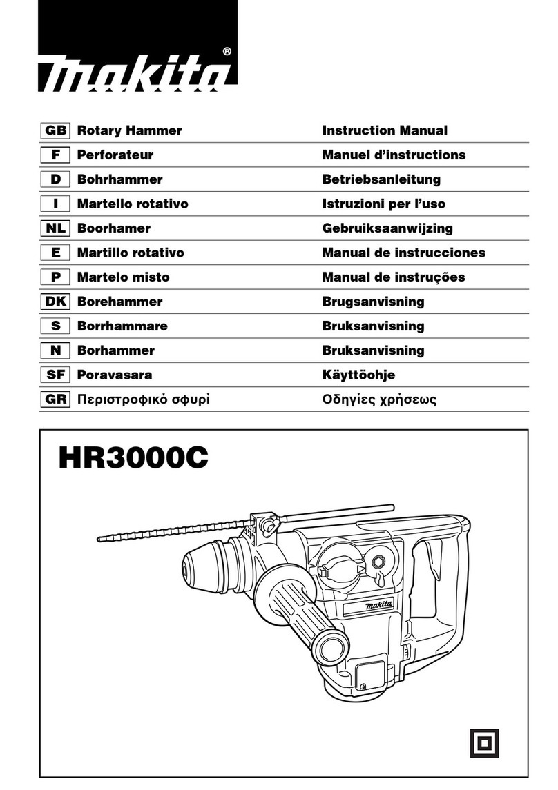 Makita HR3000C User manual