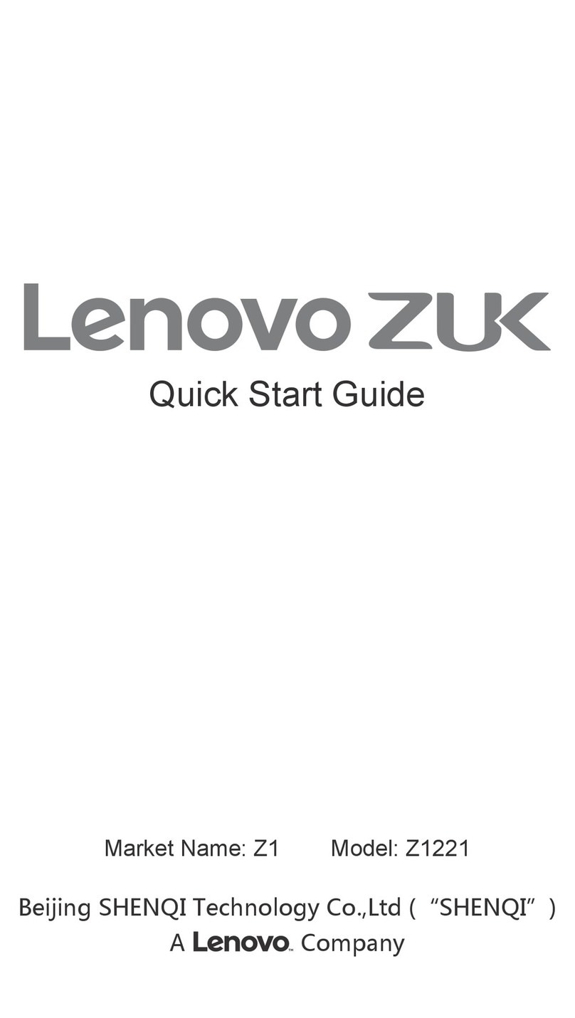 Lenovo Z1221 User manual