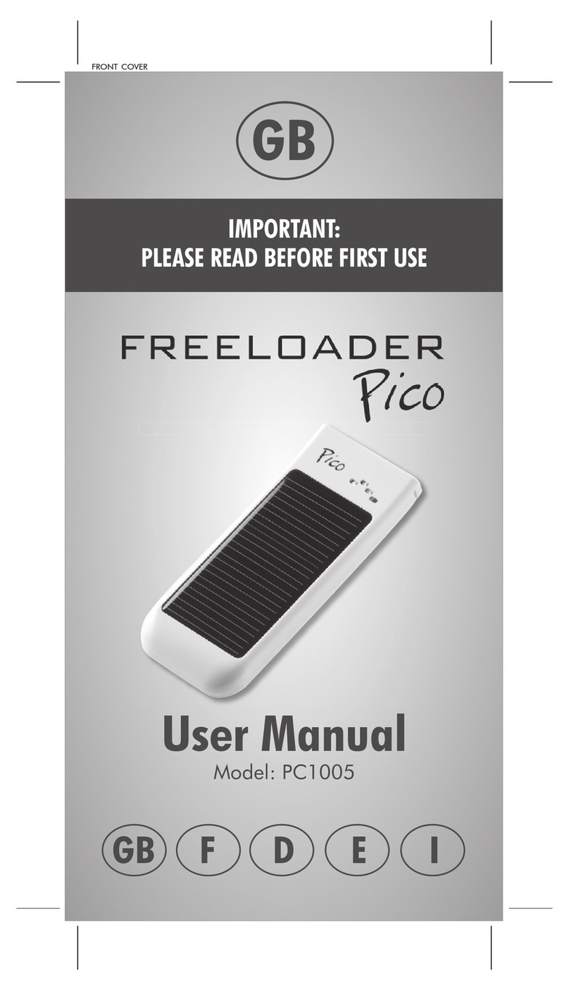 Freeloader PICO PC1005 user manual Freeloader PICO PC1005 user manual