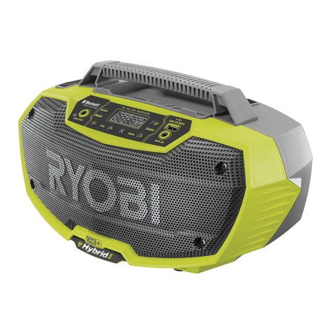 Ryobi R18HR Original instructions