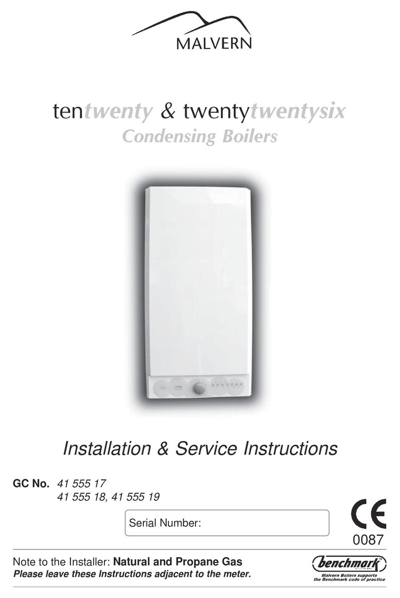 Malvern tentwenty Installation & service instructions Malvern tentwenty Installation & service instructions