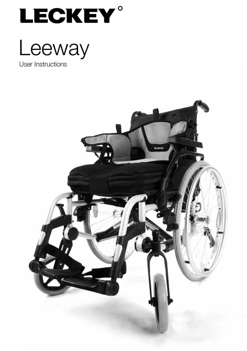 Leckey leeway User instructions