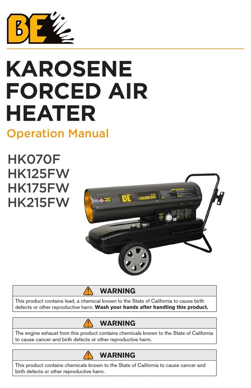 BE HK070F User manual