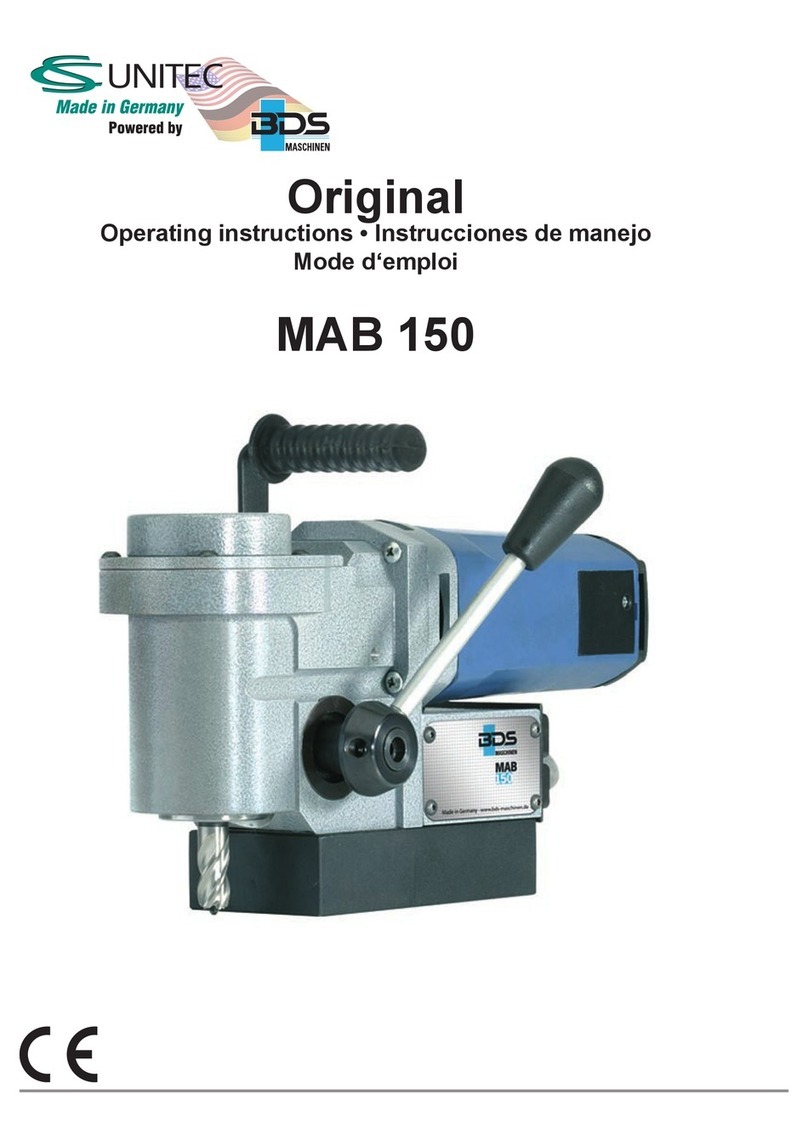 Unitec MAB 150 operating instructions