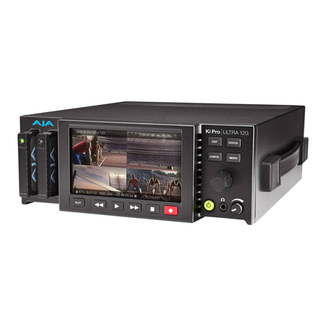 AJA Ki PRO ULTRA Installation & operation guide