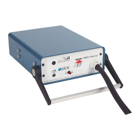 Soyer BMS-4 Akkumat User manual