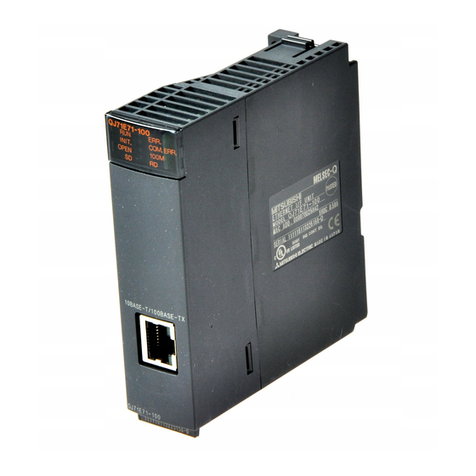 Mitsubishi Electric QJ71E71-100 user manual Mitsubishi Electric QJ71E71-100 user manual