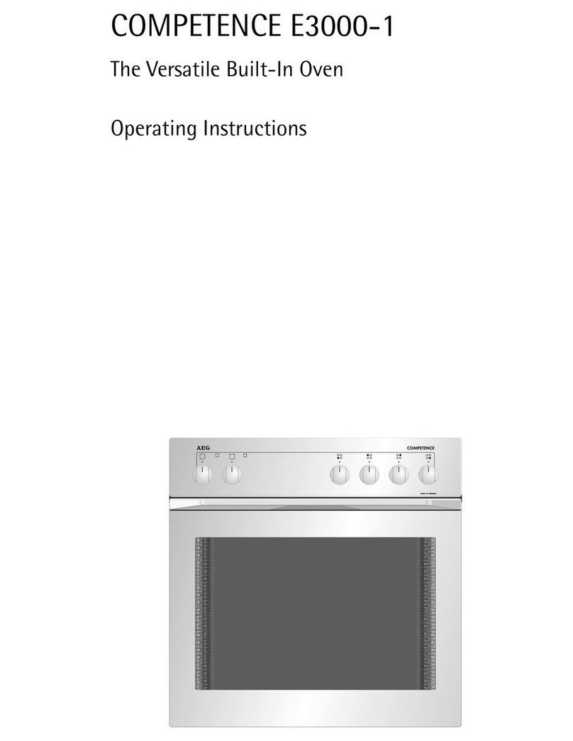 COMPETENCE E3000-1 operating instructions